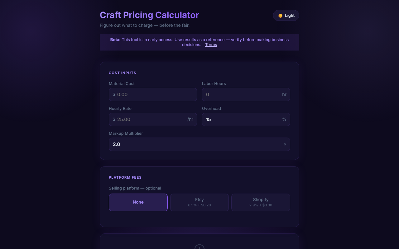 How to Price Handmade Products: Using MarginD for Craft Vendors